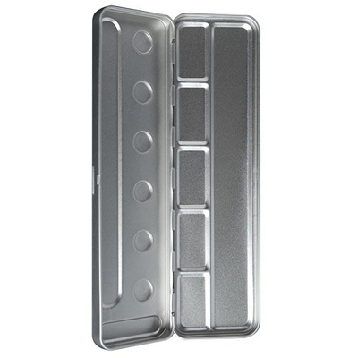 6 Pan Empty Metal Palette