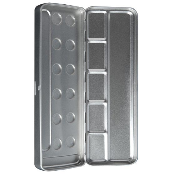 12 Pan Empty Metal Palette